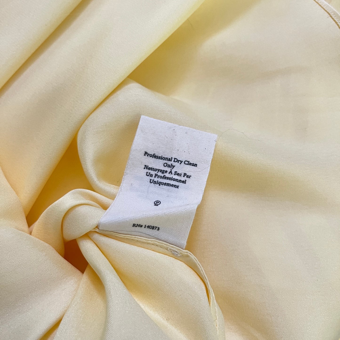 LoveShackFancy Darralis Dress in Soft Yellow