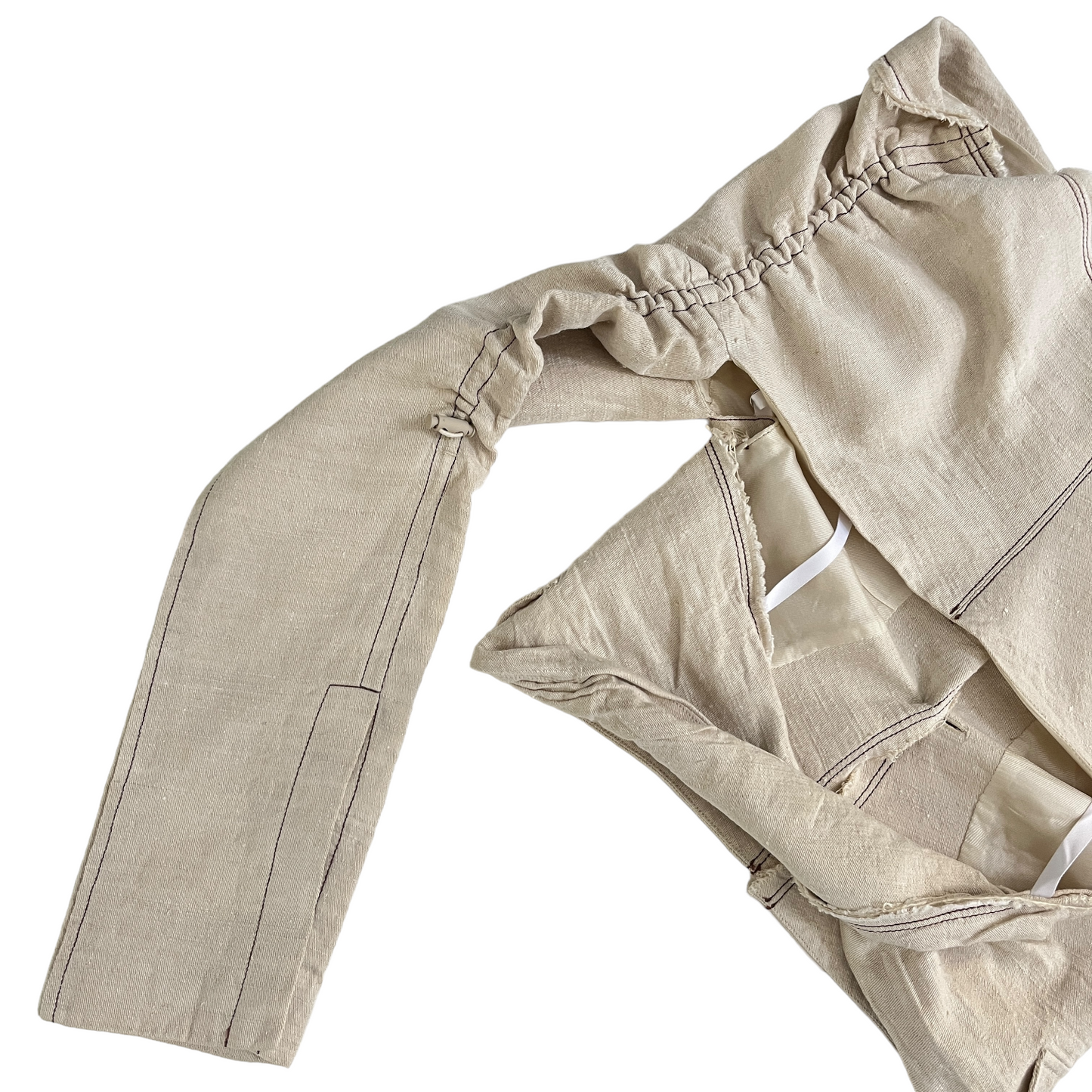 JACQUEMUS La Veste Camargue in Light Beige