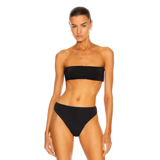 HAIGHT. Marcella Bikini Top in Black