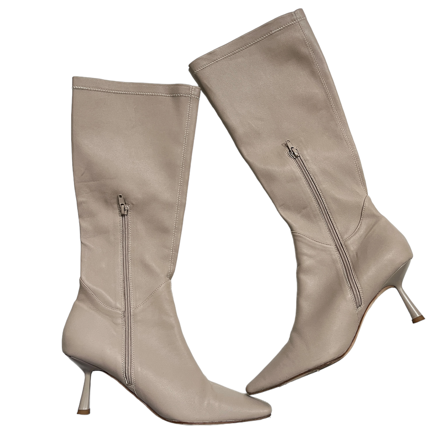 Song of Style Brit Boot in Cream