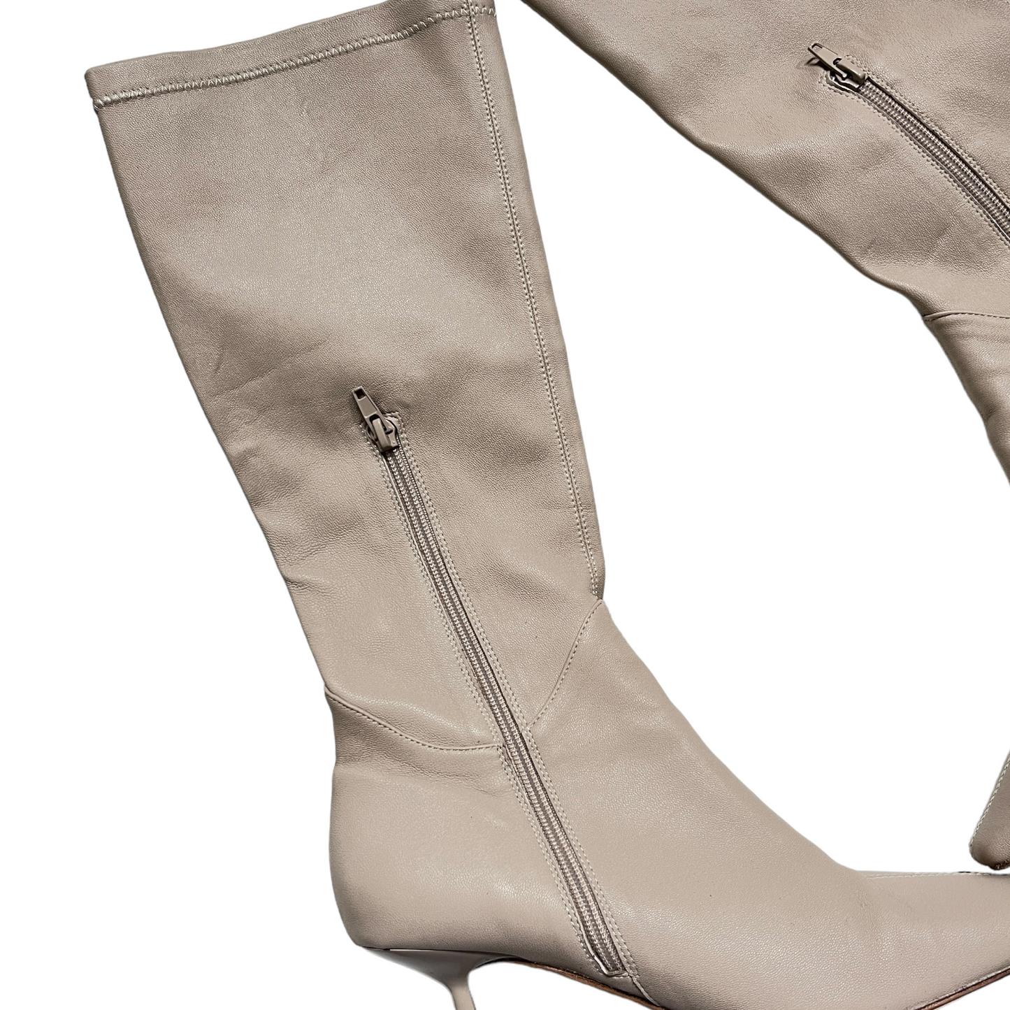 Song of Style Brit Boot in Cream