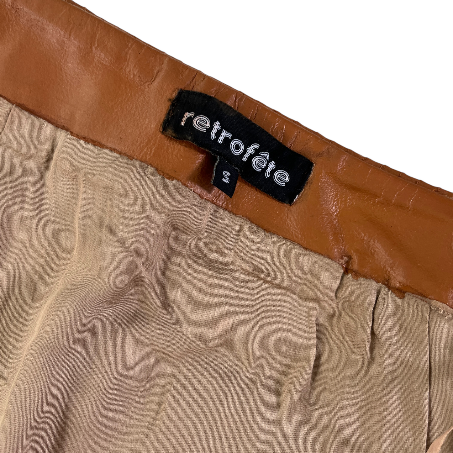 Retrofete Monte Skirt in Caramel / Modified