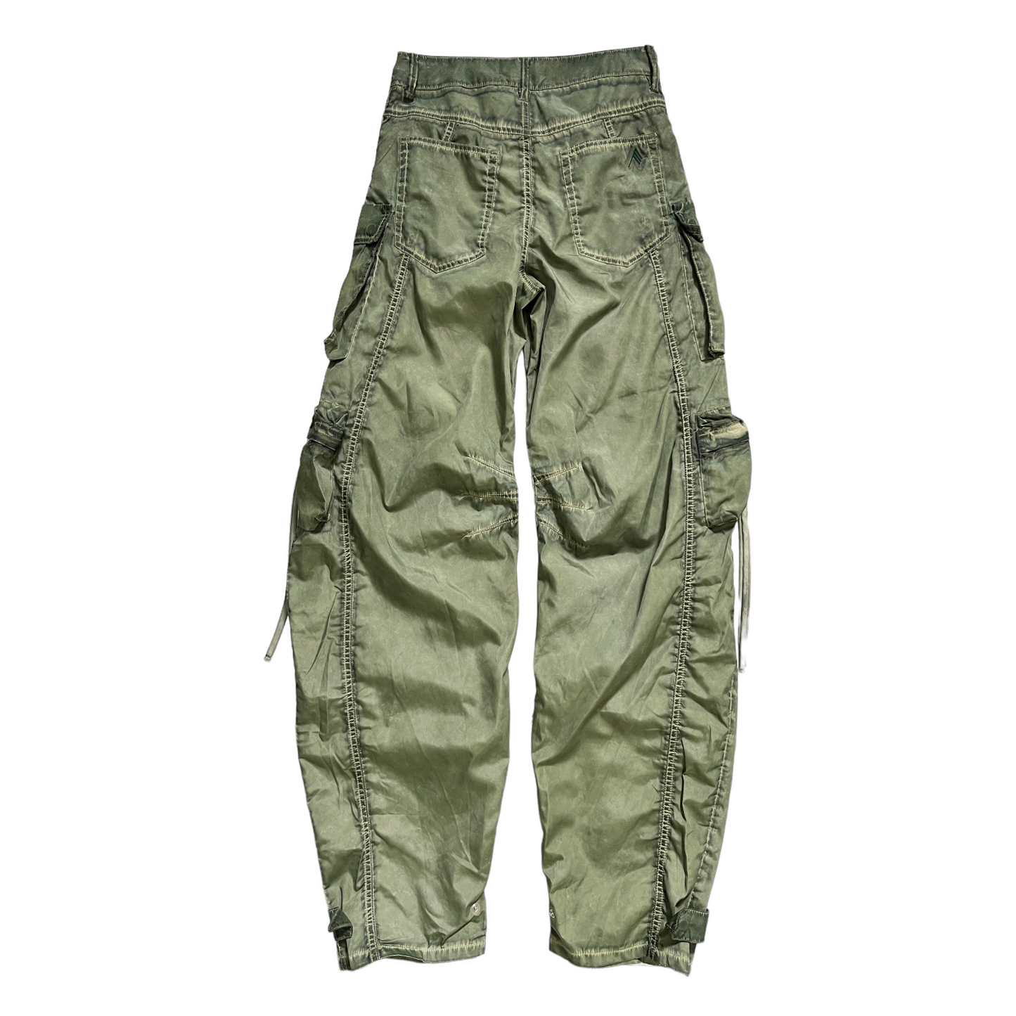 THE ATTICO Fern Long Pant in Military Green