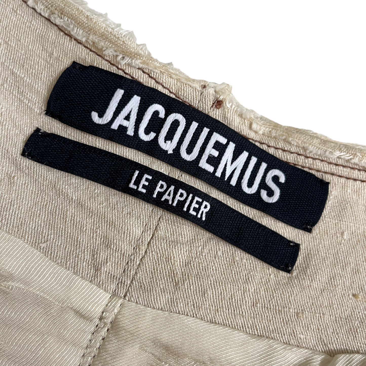 JACQUEMUS La Veste Camargue in Light Beige