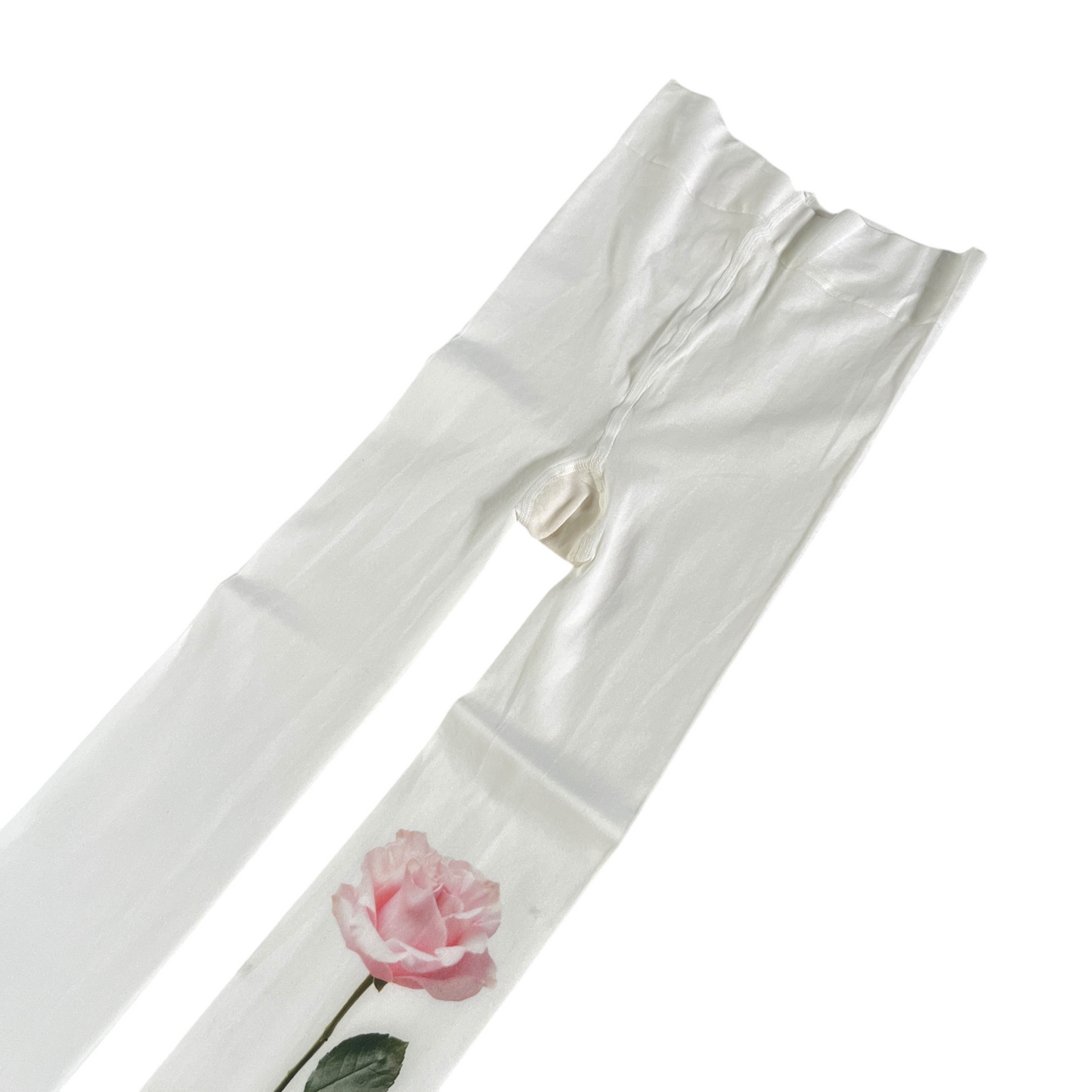 JACQUEMUS Les Collants Rosa in Rose White