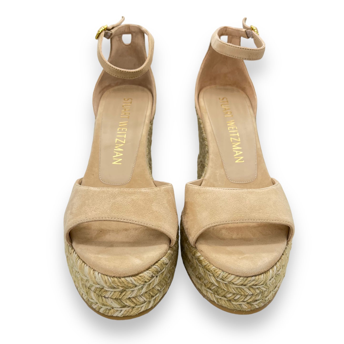 stuart weitzman nudist curve espadrille wedges suede