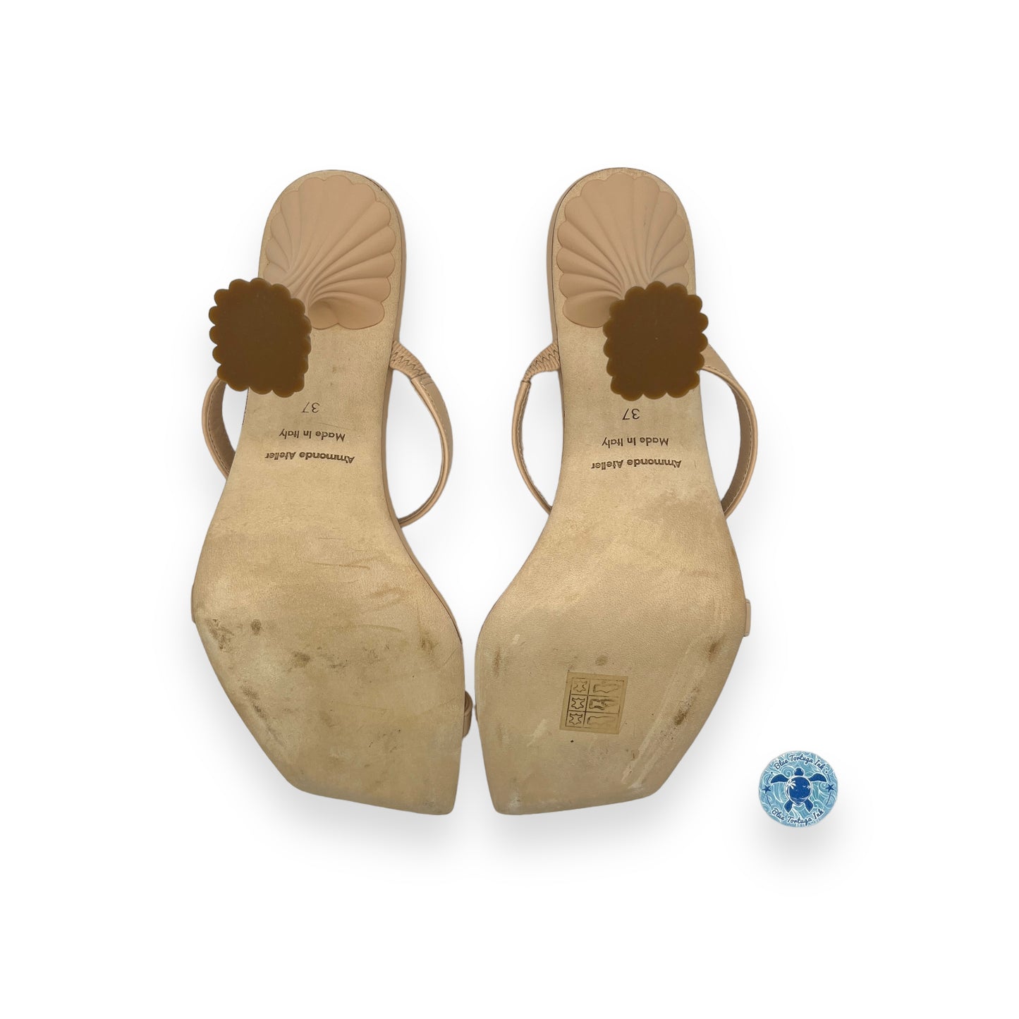 A'mmonde Atelier Andrea 100 Sandals in Nude