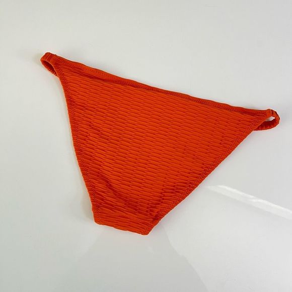 Solid & Striped The Morgan Bikini Bottom in Pumpkin