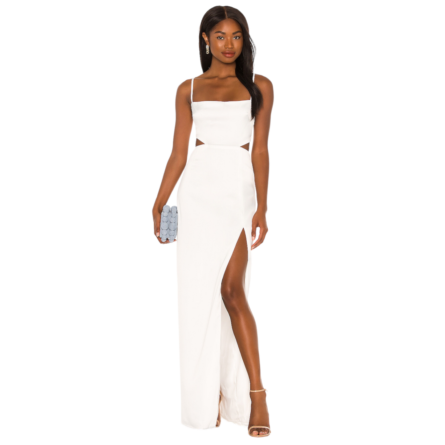 Nookie Stella Cut Out Gown in Ivory