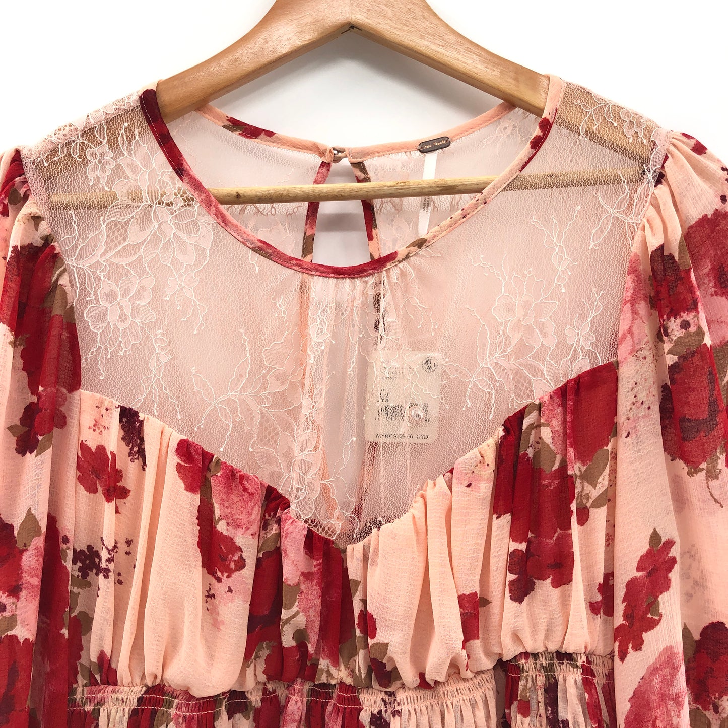 Free People Daphne Blouse In Romantic Combo