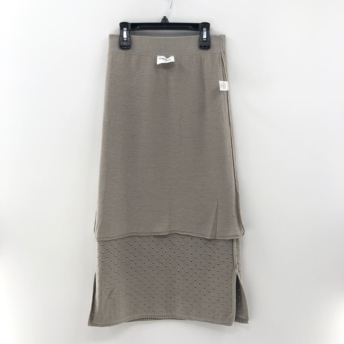 Callahan Knitwear Genny Skirt in Grey Small