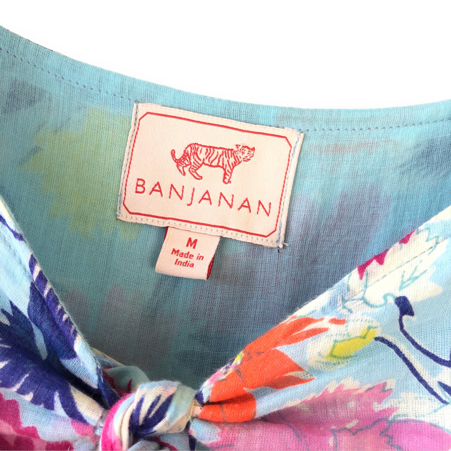 Banjanan Serafina Dress in Fiesta Sky Blue