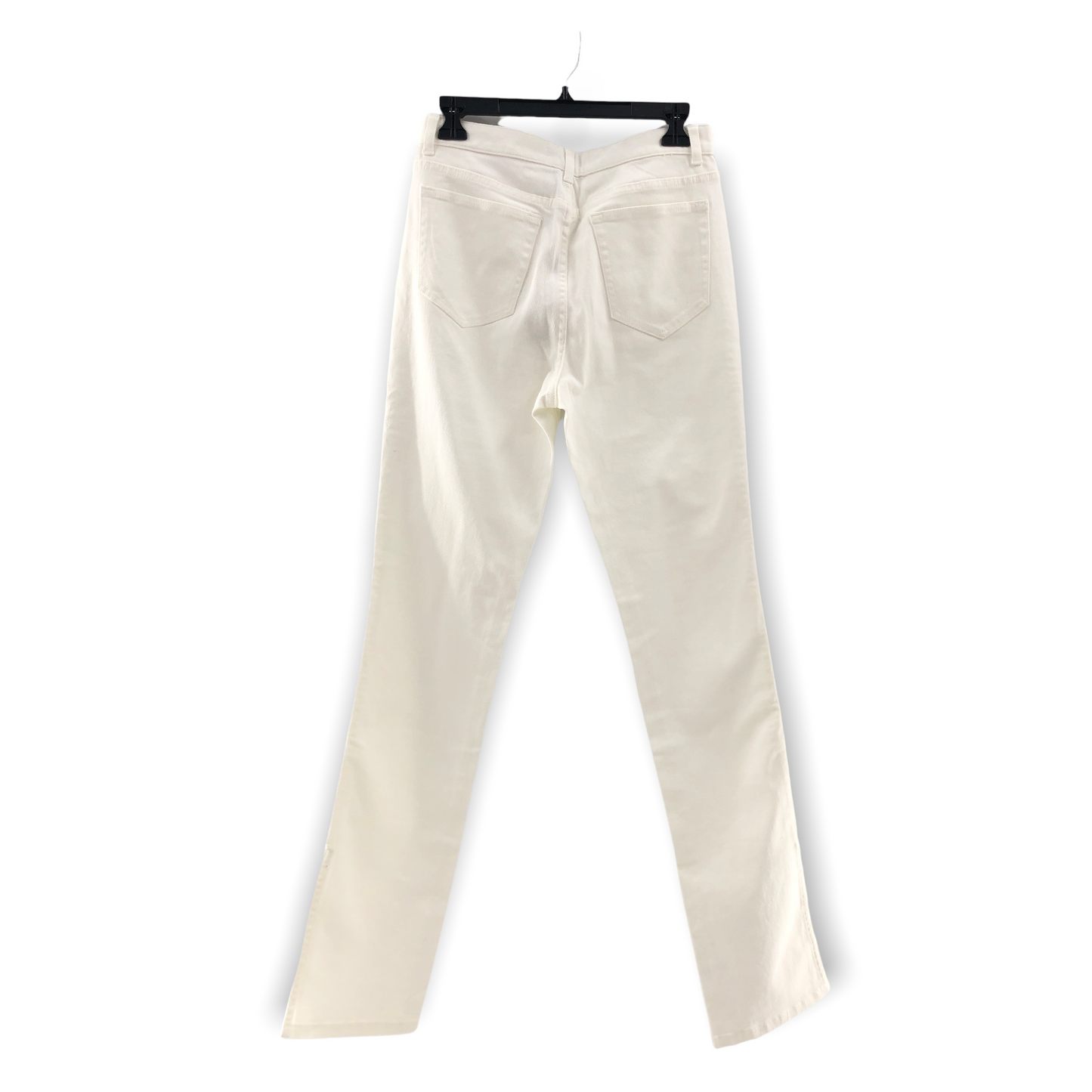Something Navy Nina Denim Pants with Slit in White 6
